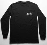 Affinity Script Long Sleeve T-Shirt - Black