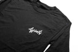 Affinity Script Long Sleeve T-Shirt - Black